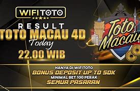 Rap Toto.Net 4D Macau Hari Ini